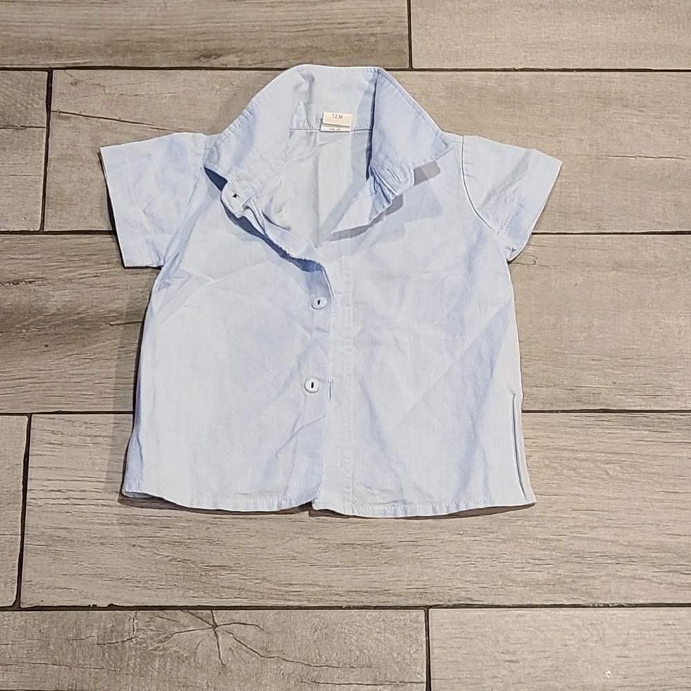 🍋‍🟩 Baby oxford Light Blue button down🌻